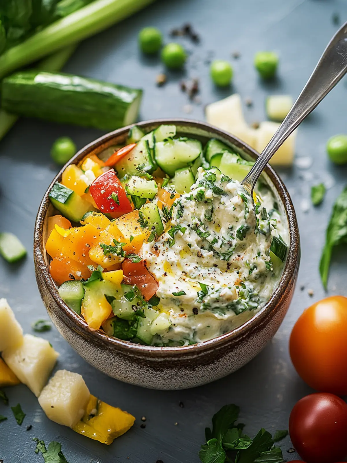 Creamy Garden Vegetable Spread: Quick, Customizable Bliss 4 Garden Vegetable Spread