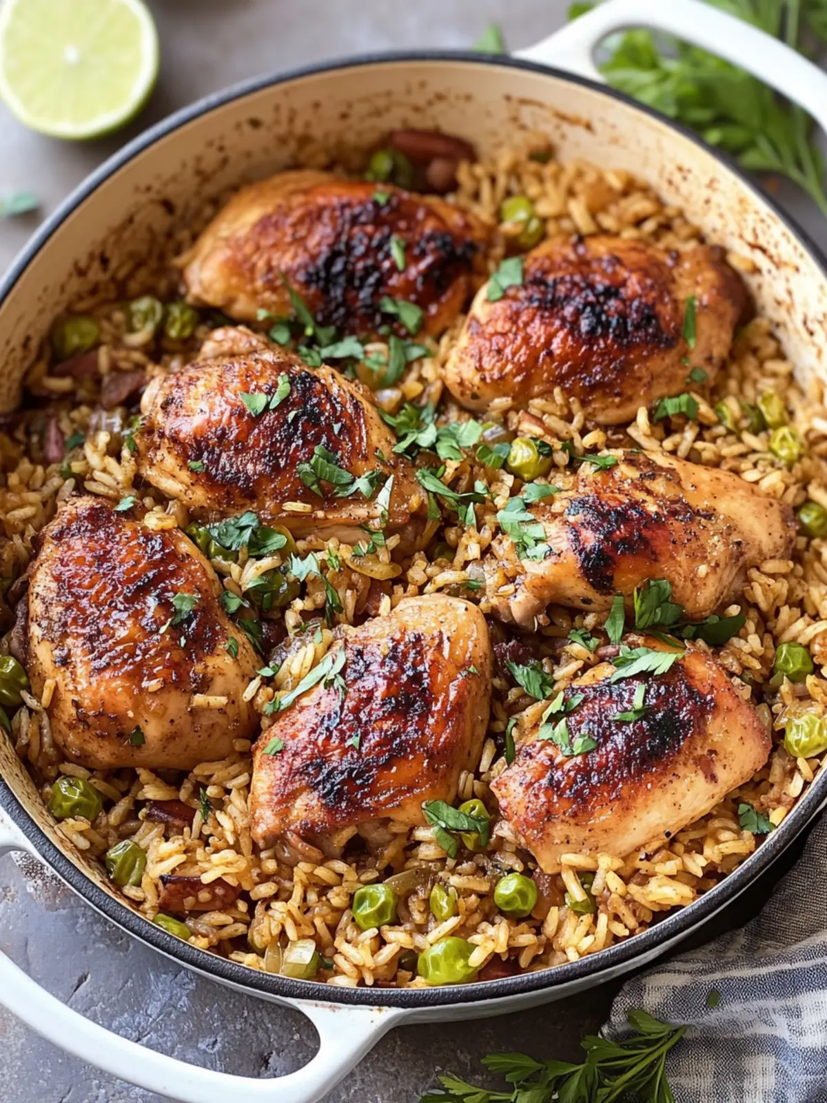 One Pot Chicken and Dirty Rice You’ll Want Every Night 5 One Pot Chicken and Dirty Rice