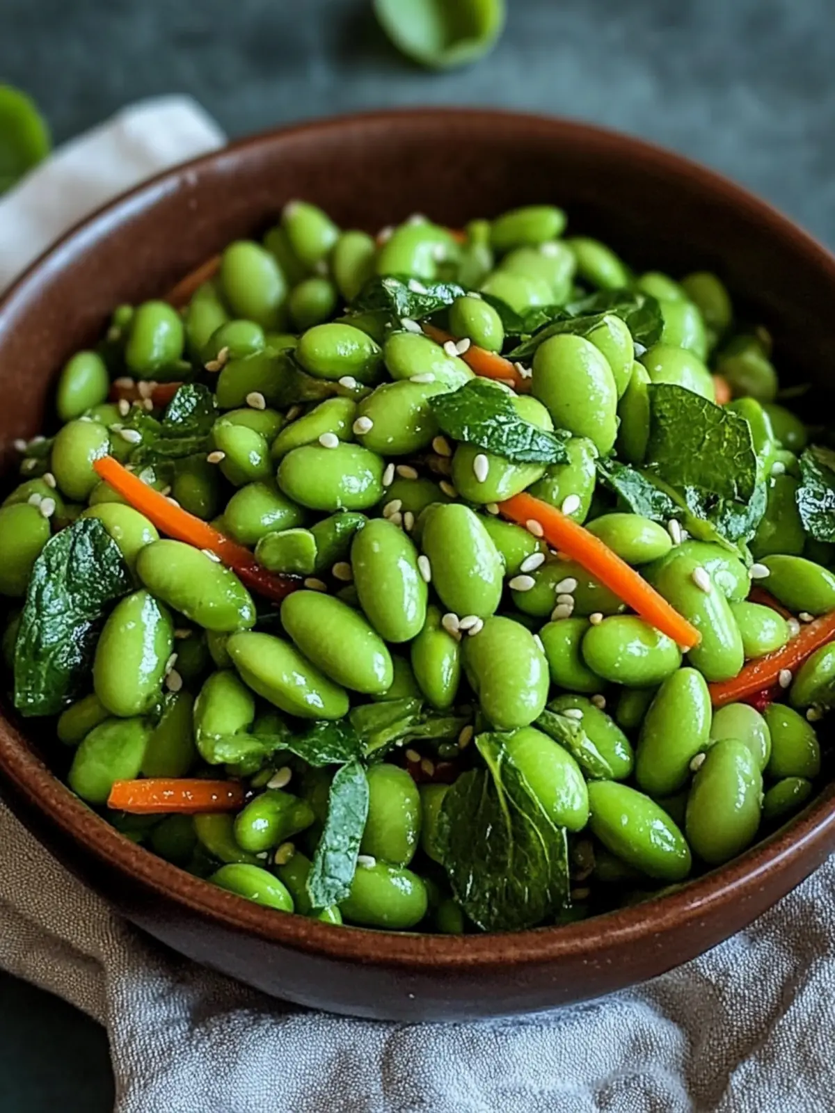 Crisp Asian Edamame Salad: Fresh, Fast, and Flavor-Packed! 4 Crisp Asian Edamame Salad