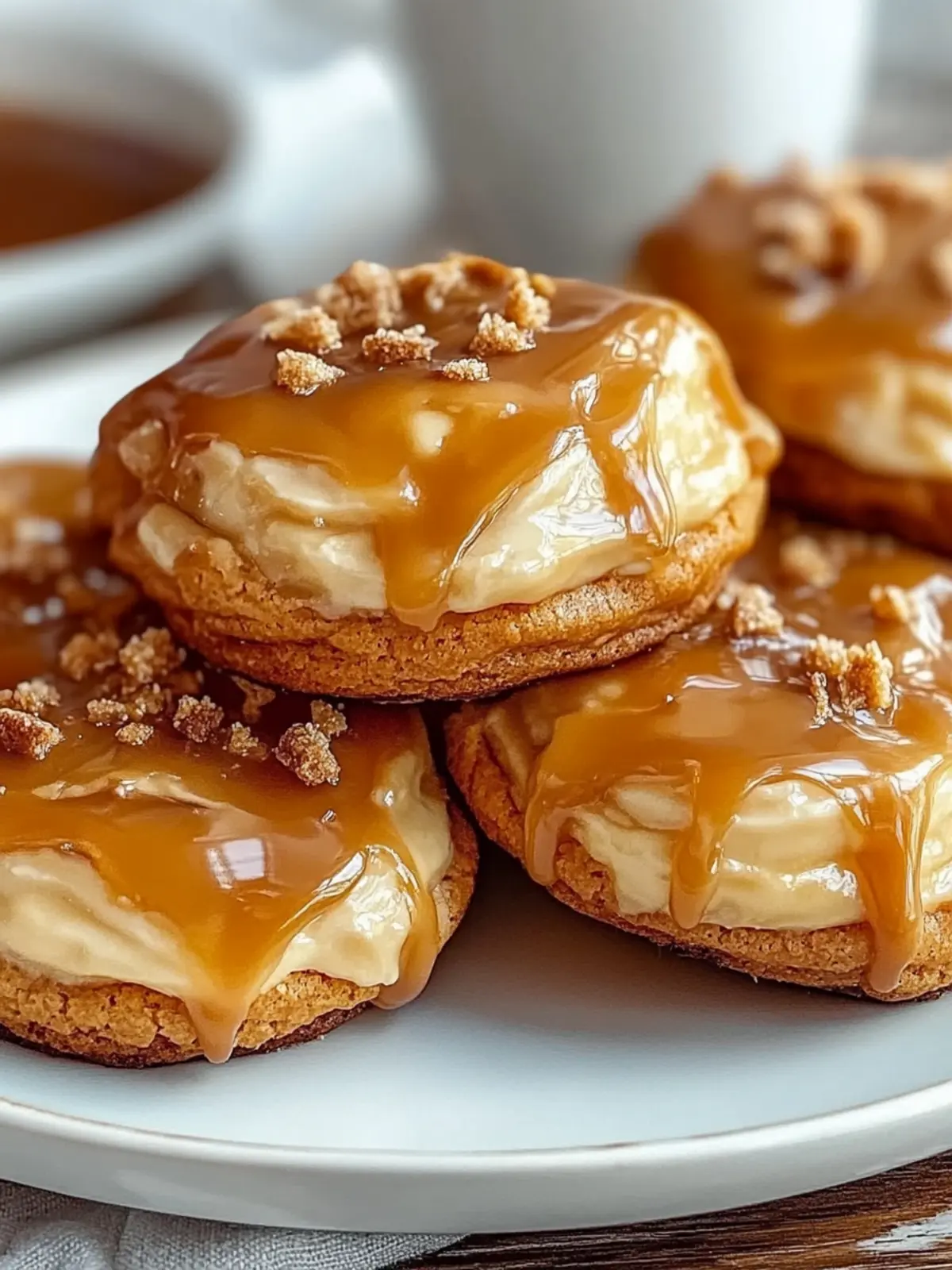 Irresistible Caramel Cheesecake Cookies You’ll Crave Daily 3 Caramel Cheesecake Cookies