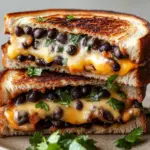 Ultimate Black Bean Grilled Cheese: Quick, Cheesy Delight 8 Black Bean Grilled Cheese
