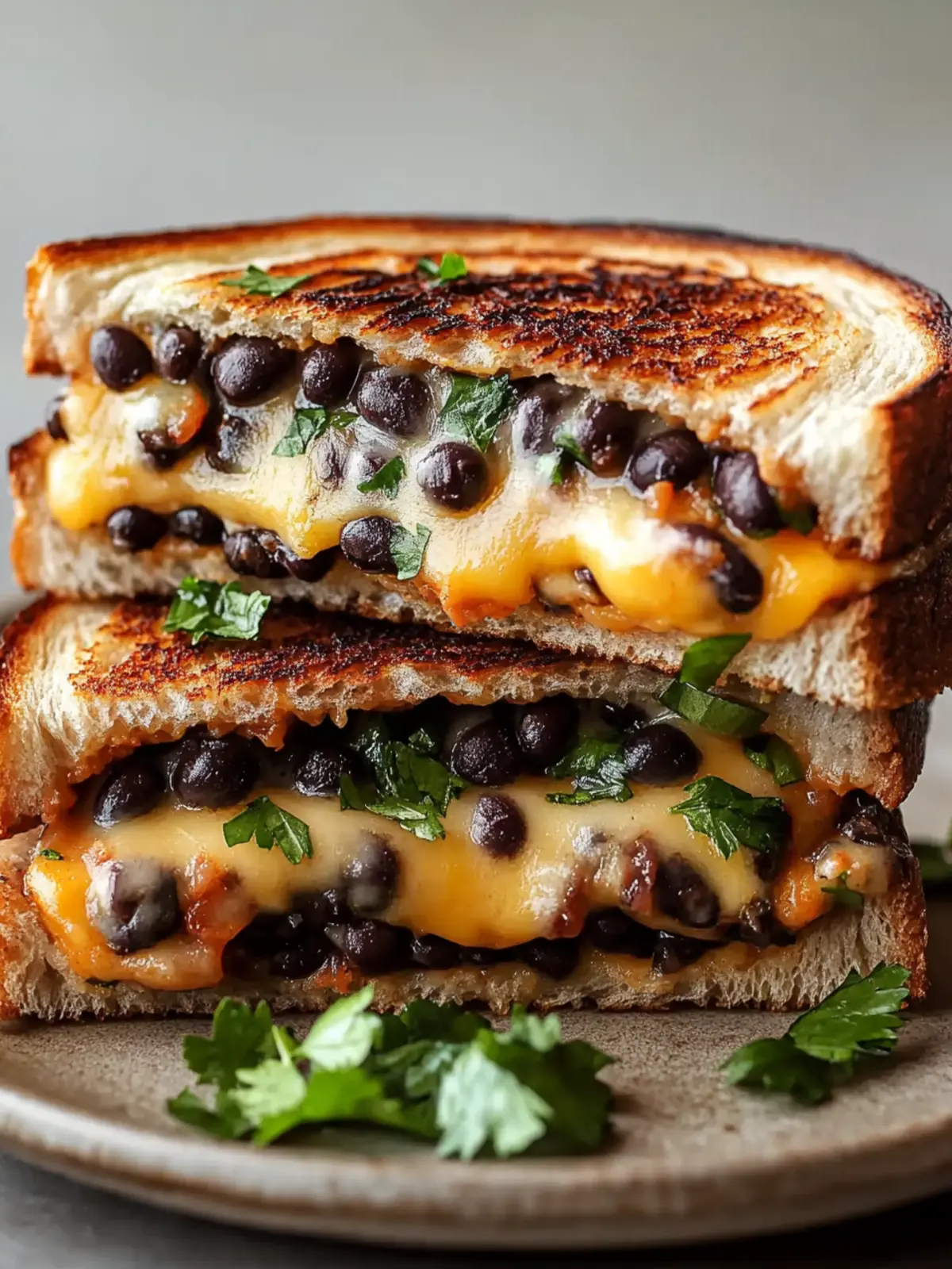 Ultimate Black Bean Grilled Cheese: Quick, Cheesy Delight 5 Black Bean Grilled Cheese