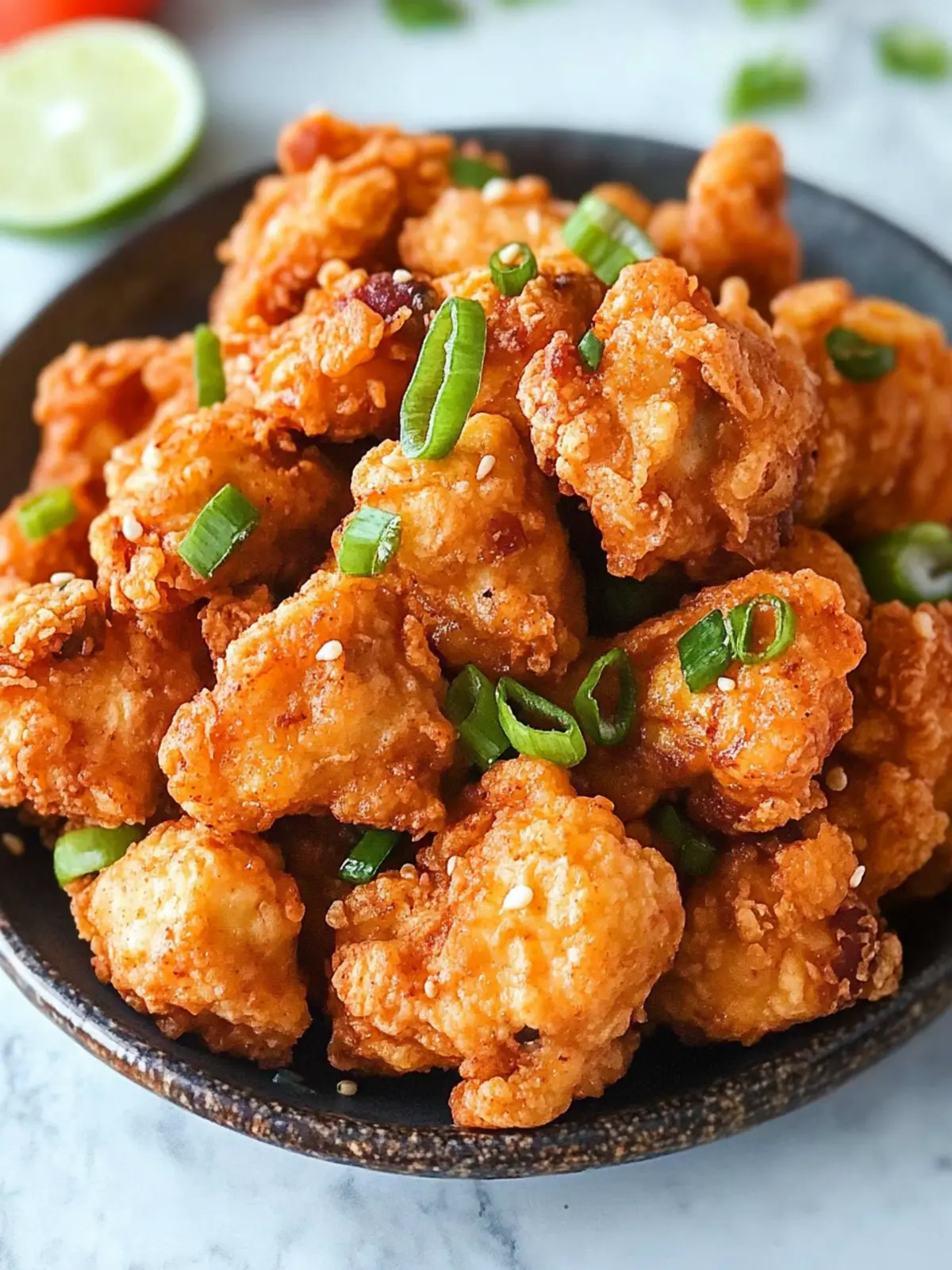 Easy Vegan Spicy Chicken Fried Cauliflower for Crunchy Munchies 5 Easy Vegan Spicy Chicken Fried Cauliflower