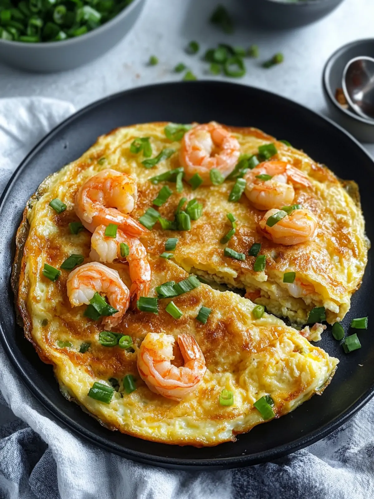 Delicious Chinese Egg Foo Young – Shrimp Omelette Perfection 3 Chinese Egg Foo Young (Egg + Shrimp Omelette)