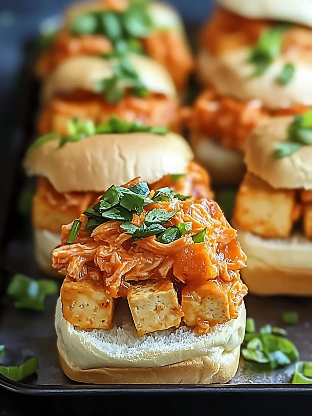 Savory Buffalo Tofu Sliders That Will Wow Your Taste Buds 3 Savory Buffalo Tofu Sliders