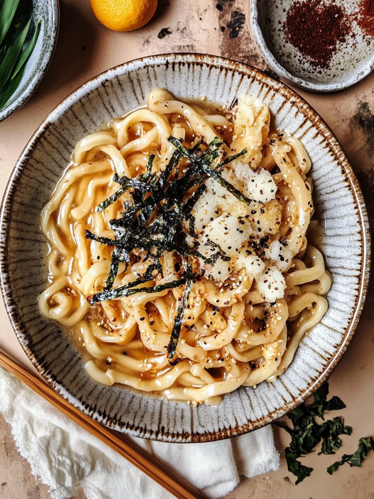 Creamy Miso Udon: Quick Mushroom Noodles to Satisfy Cravings 5 Creamy Miso Udon