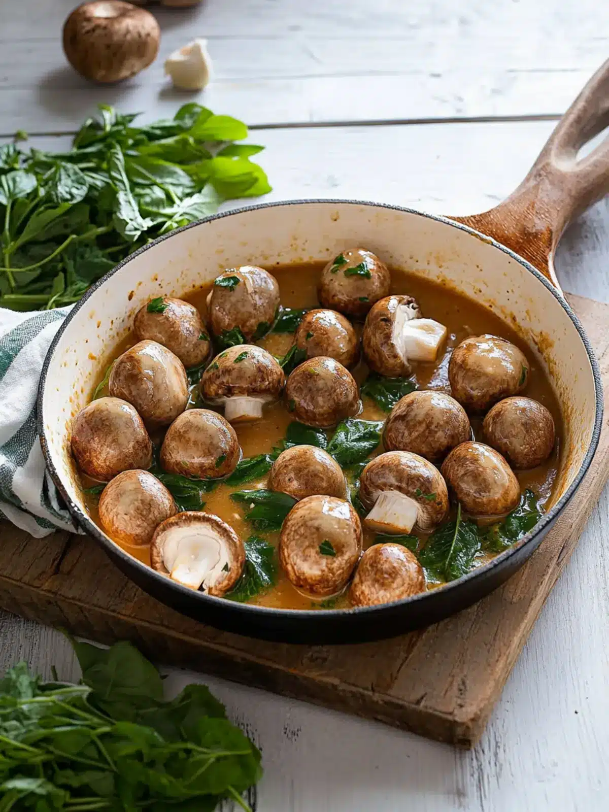 Savor Creamy Tuscan Butter Mushrooms in Just 10 Minutes 2 Tuscan Butter Mushrooms