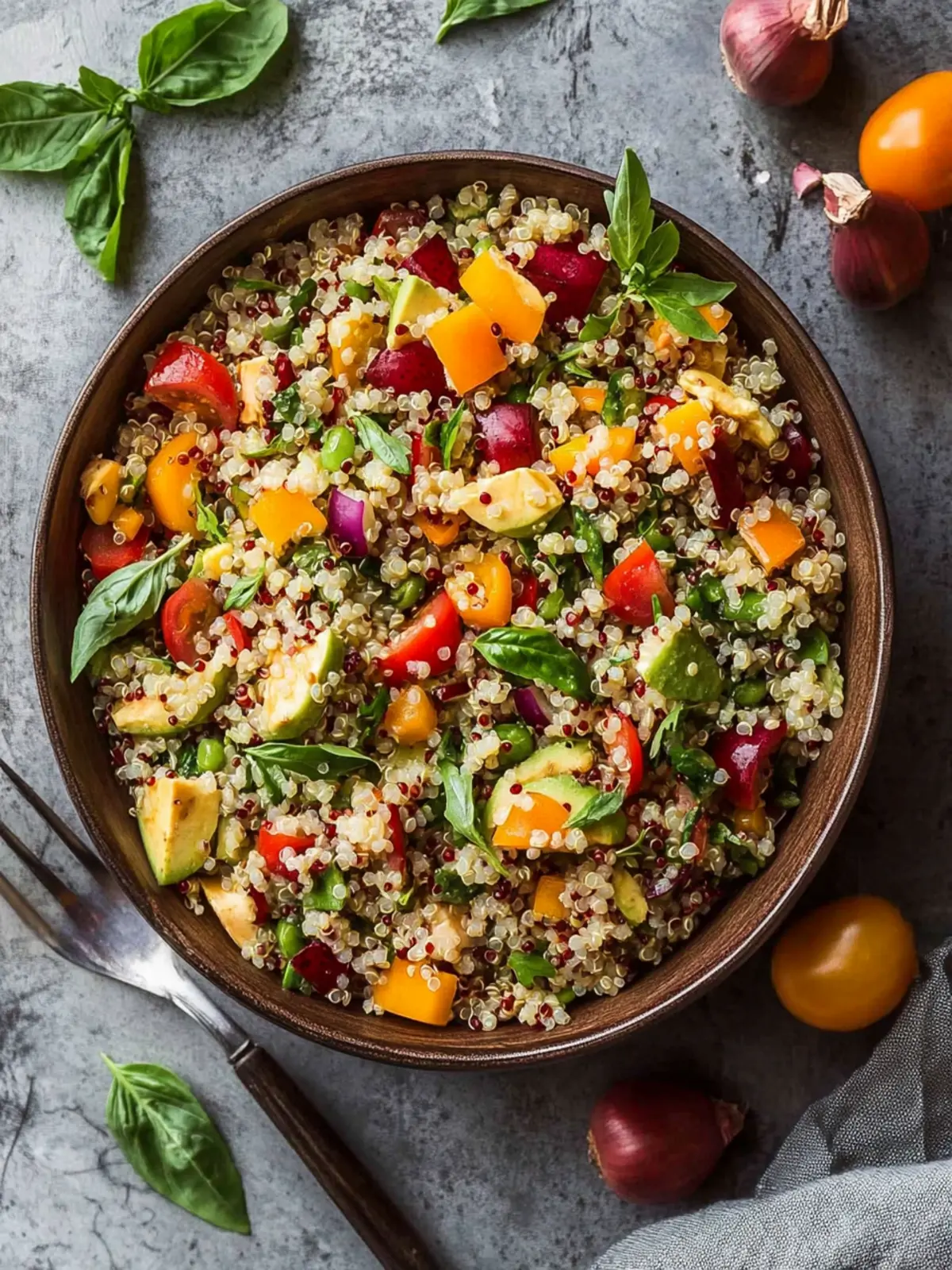 Delicious Harvest Quinoa Salad Packed with Fall Flavors 3 Harvest Quinoa Salad