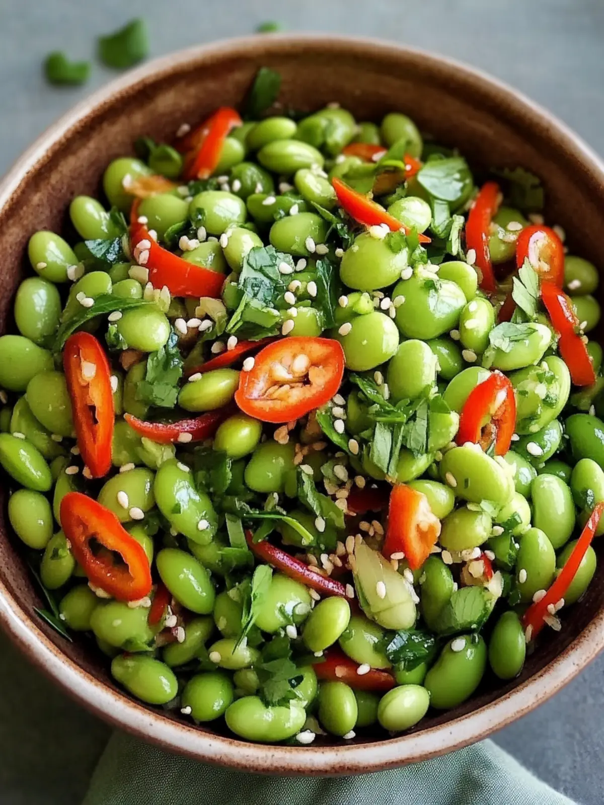 Crisp Asian Edamame Salad: Fresh, Fast, and Flavor-Packed! 5 Crisp Asian Edamame Salad
