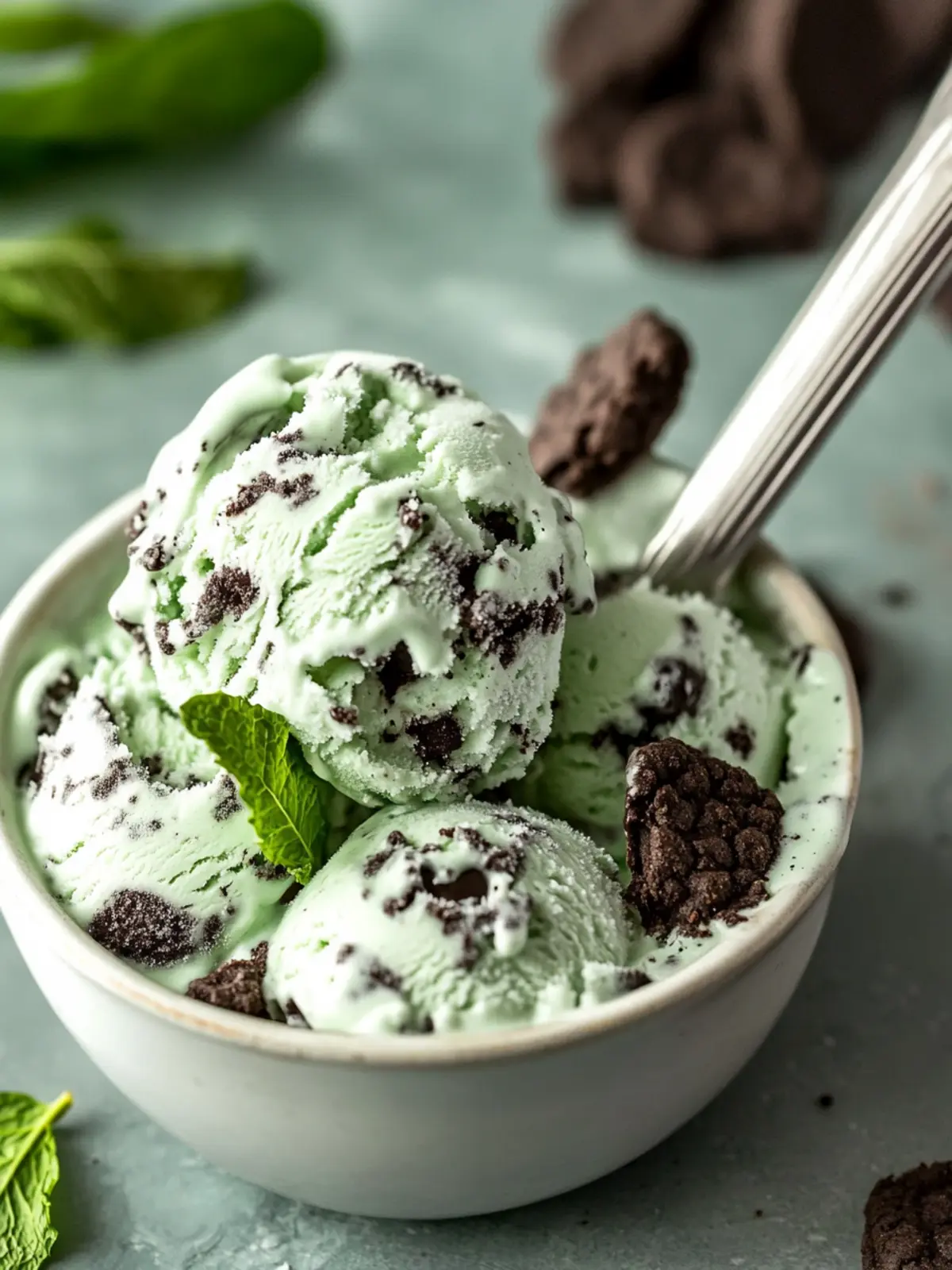 Creamy Mint Cookies & Cream Ice Cream You'll Crave This Summer 4 Mint Cookies & Cream Ice Cream