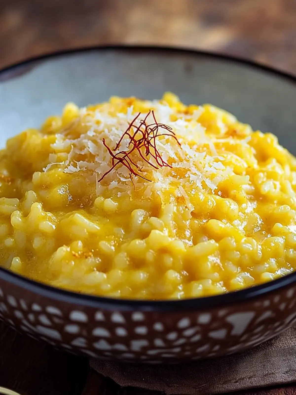 Creamy Parmesan Risotto With Saffron – A Cozy Italian Delight 5 Creamy Parmesan Risotto With Saffron