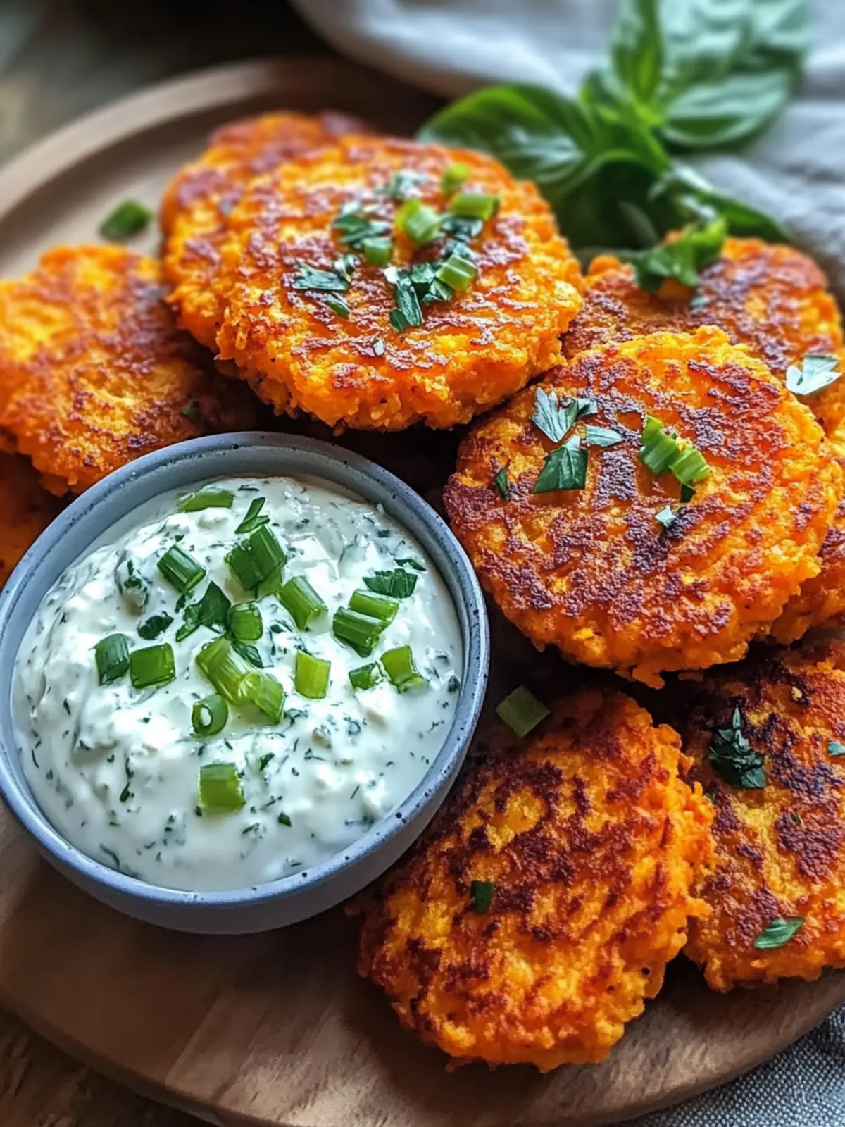Perfect Crispy Sweet Potato Hash Cakes with Garlic Feta Dip Bliss 2 Perfect Crispy Sweet Potato Hash Cakes with Garlic Feta Dip