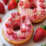 Mouthwatering Strawberry Cheesecake Donuts Made Easy at Home 6 Strawberry Cheesecake Donuts
