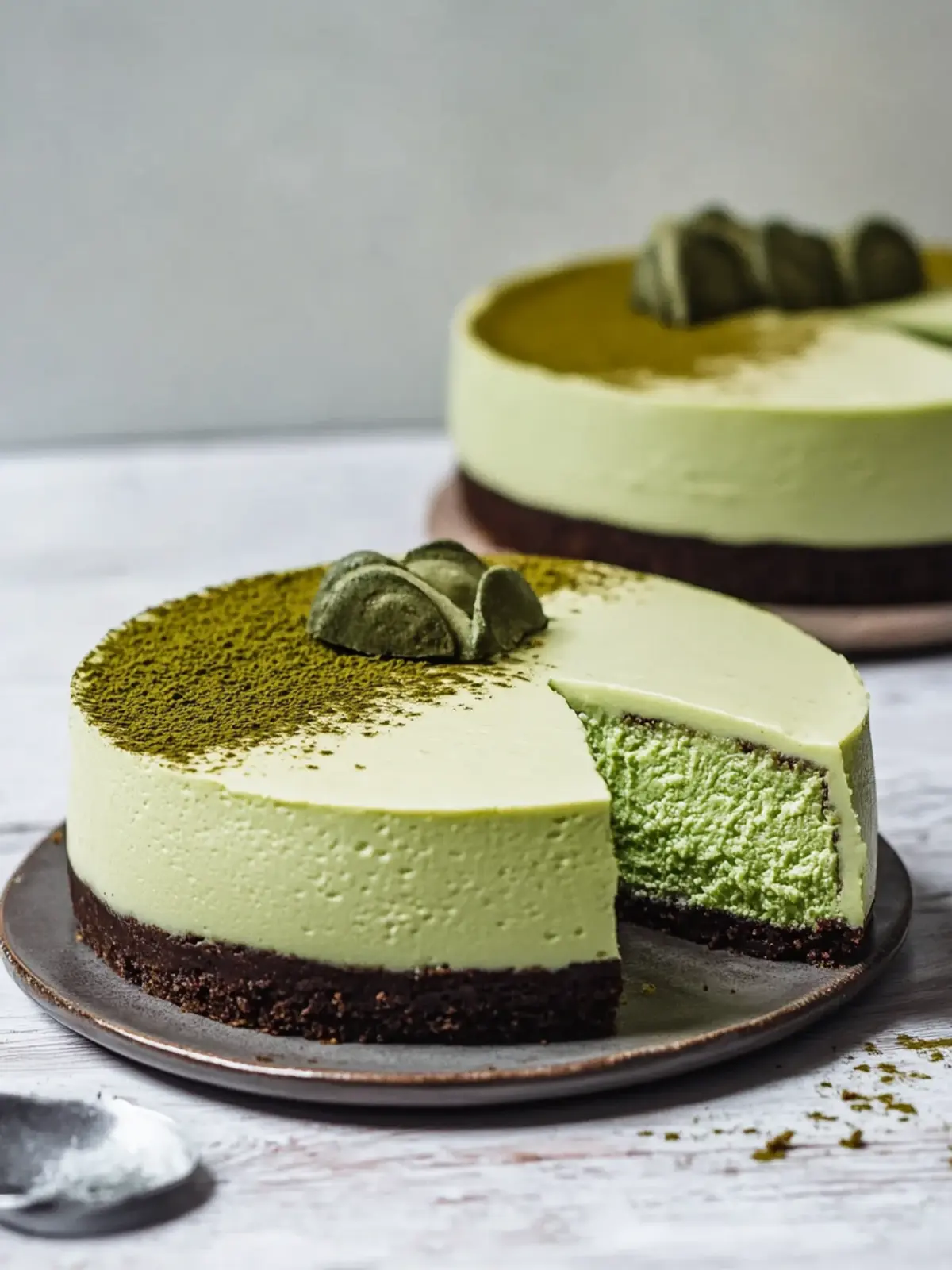 Delightful Matcha Green Tea No-Bake Cheesecake Recipe 5 Matcha Green Tea No-Bake Cheesecake