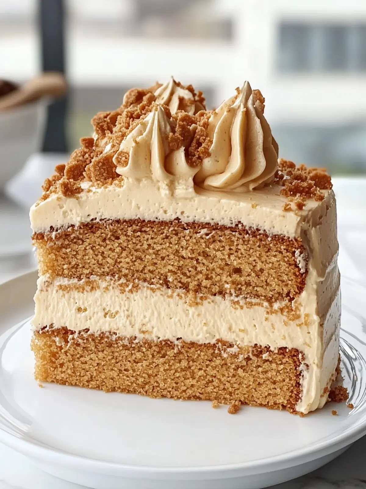 Irresistible Biscoff Cake with Creamy Cookie Delight 2 Biscoff Cake
