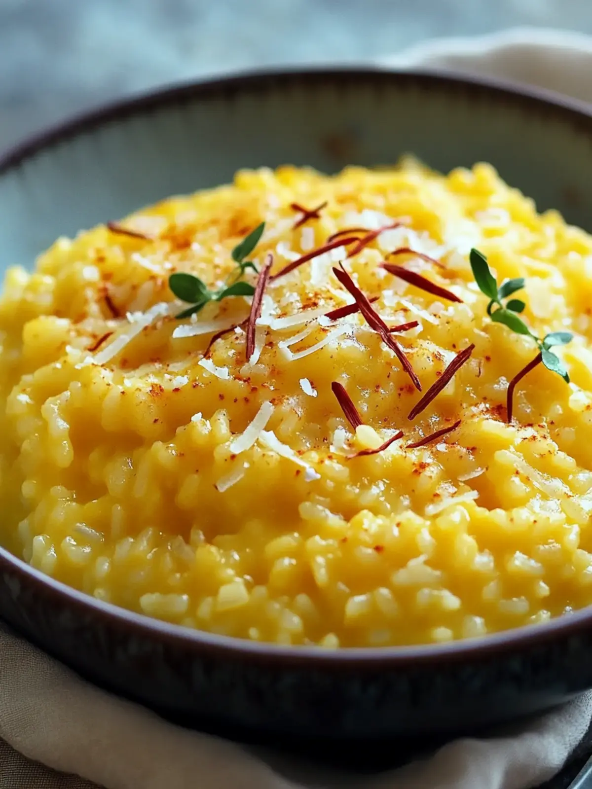 Creamy Parmesan Risotto With Saffron: Elevate Your Dinner Tonight 4 Creamy Parmesan Risotto With Saffron