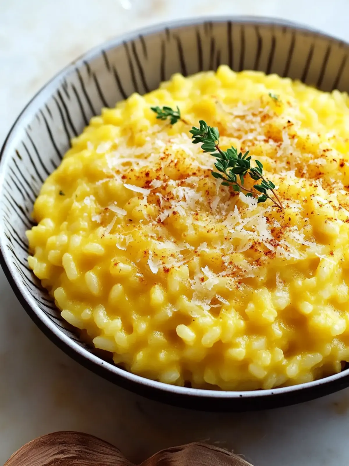 Creamy Parmesan Risotto With Saffron: Elevate Your Dinner Tonight 2 Creamy Parmesan Risotto With Saffron