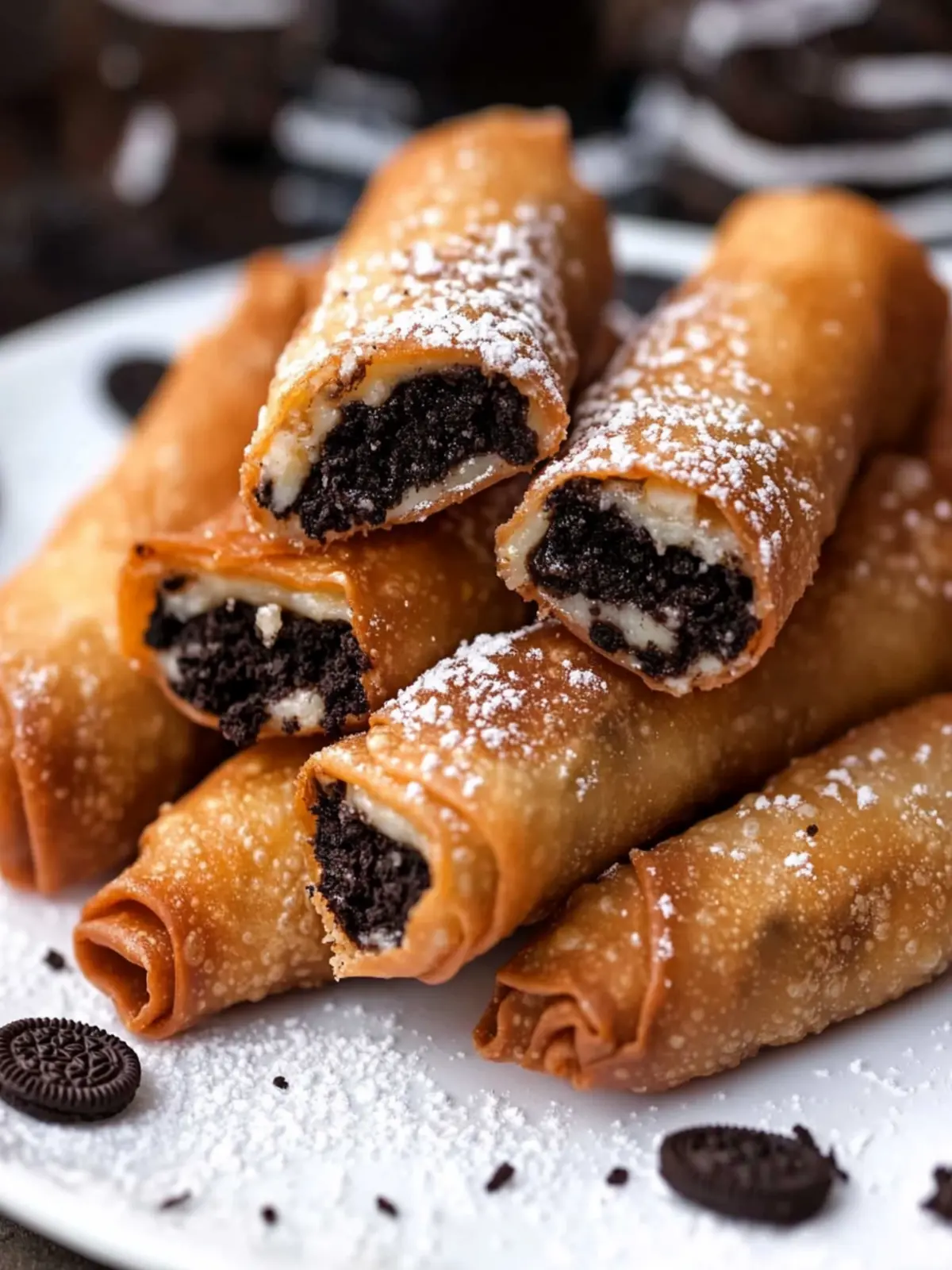 Delicious Oreo Egg Rolls: Your New Favorite Dessert Adventure 2 Oreo Egg Rolls (Dessert Egg Rolls)