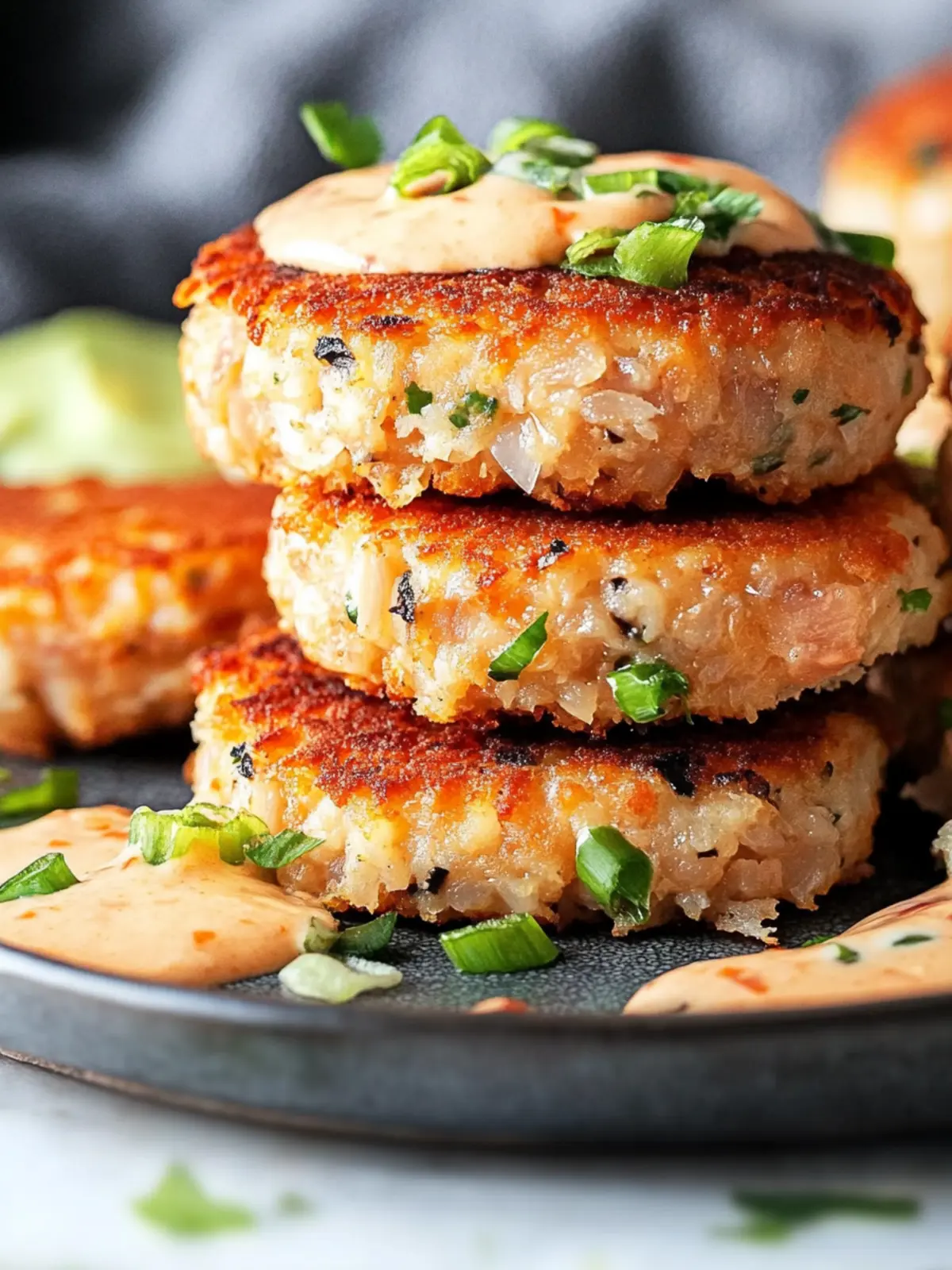 Tuna Cakes with Spicy Mayo for a Flavorful Twist 2 Tuna Cakes with Spicy Mayo