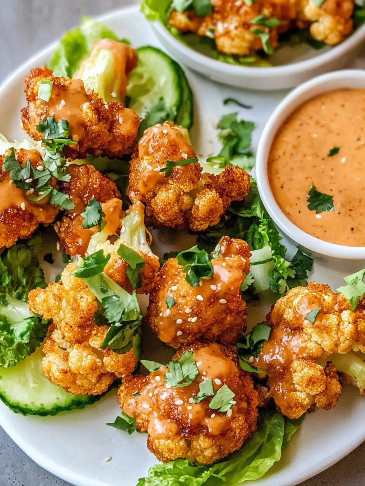 Crispy Bang Bang Cauliflower: Irresistible Flavor in Minutes 3 Bang Bang Cauliflower