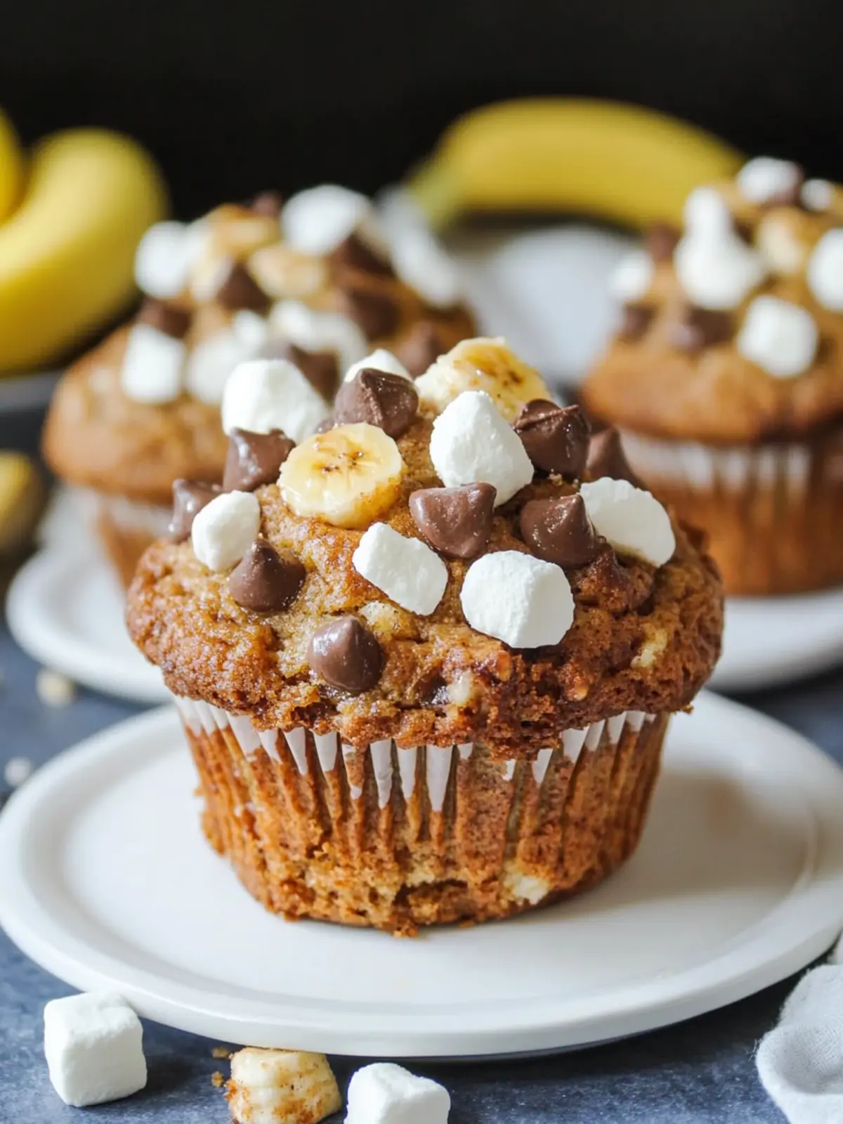 Irresistible Banana S'mores Muffins You’ll Love to Bake 5 Banana S'mores Muffins