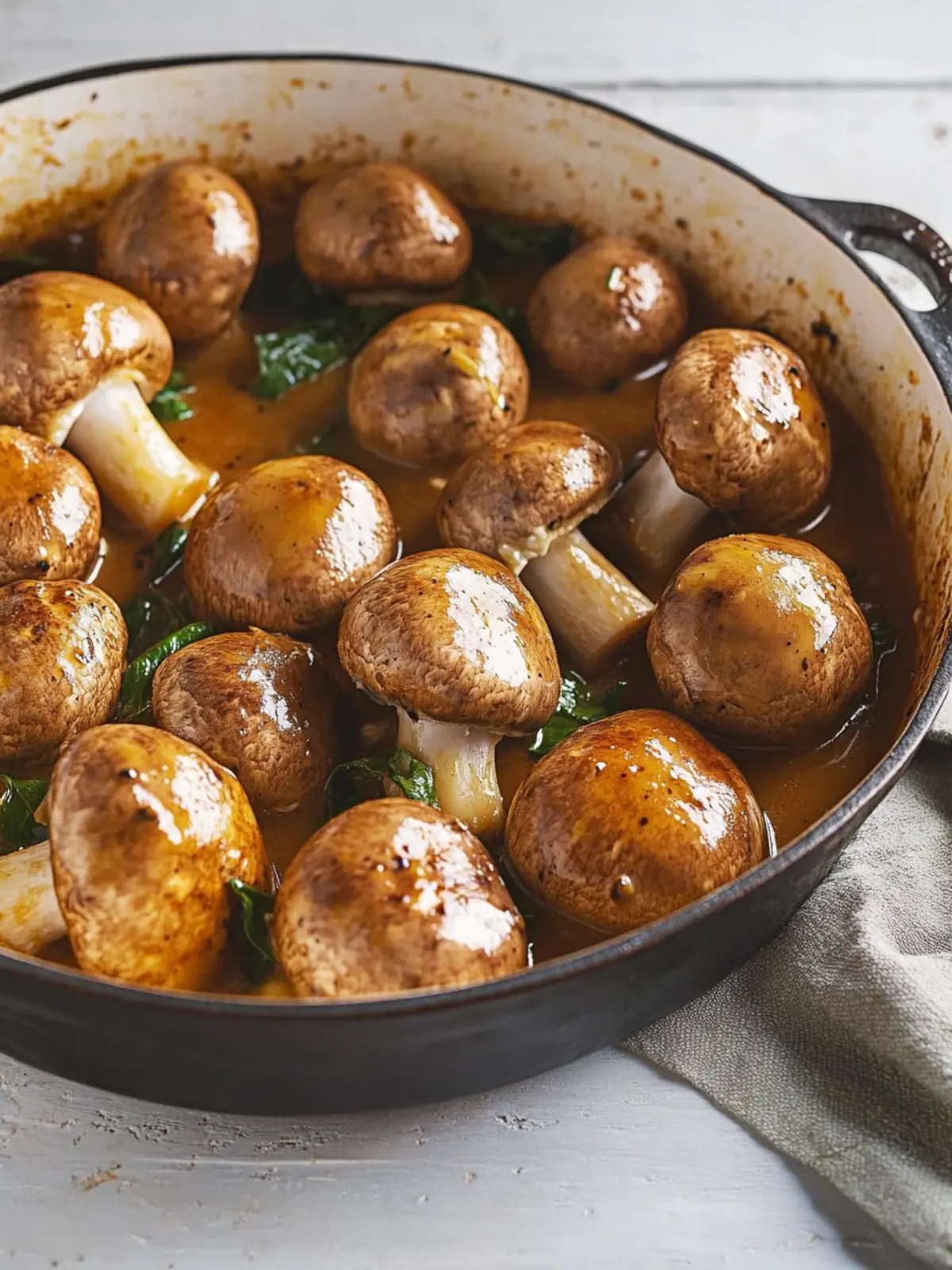 Savor Creamy Tuscan Butter Mushrooms in Just 10 Minutes 3 Tuscan Butter Mushrooms