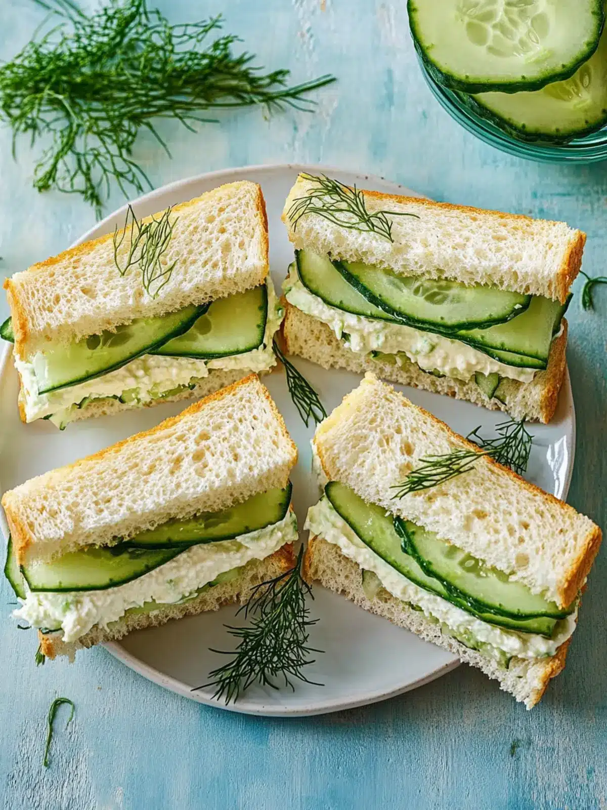 Delicious Classic Cucumber Sandwiches Perfect for Any Gathering 5 Classic Cucumber Sandwiches