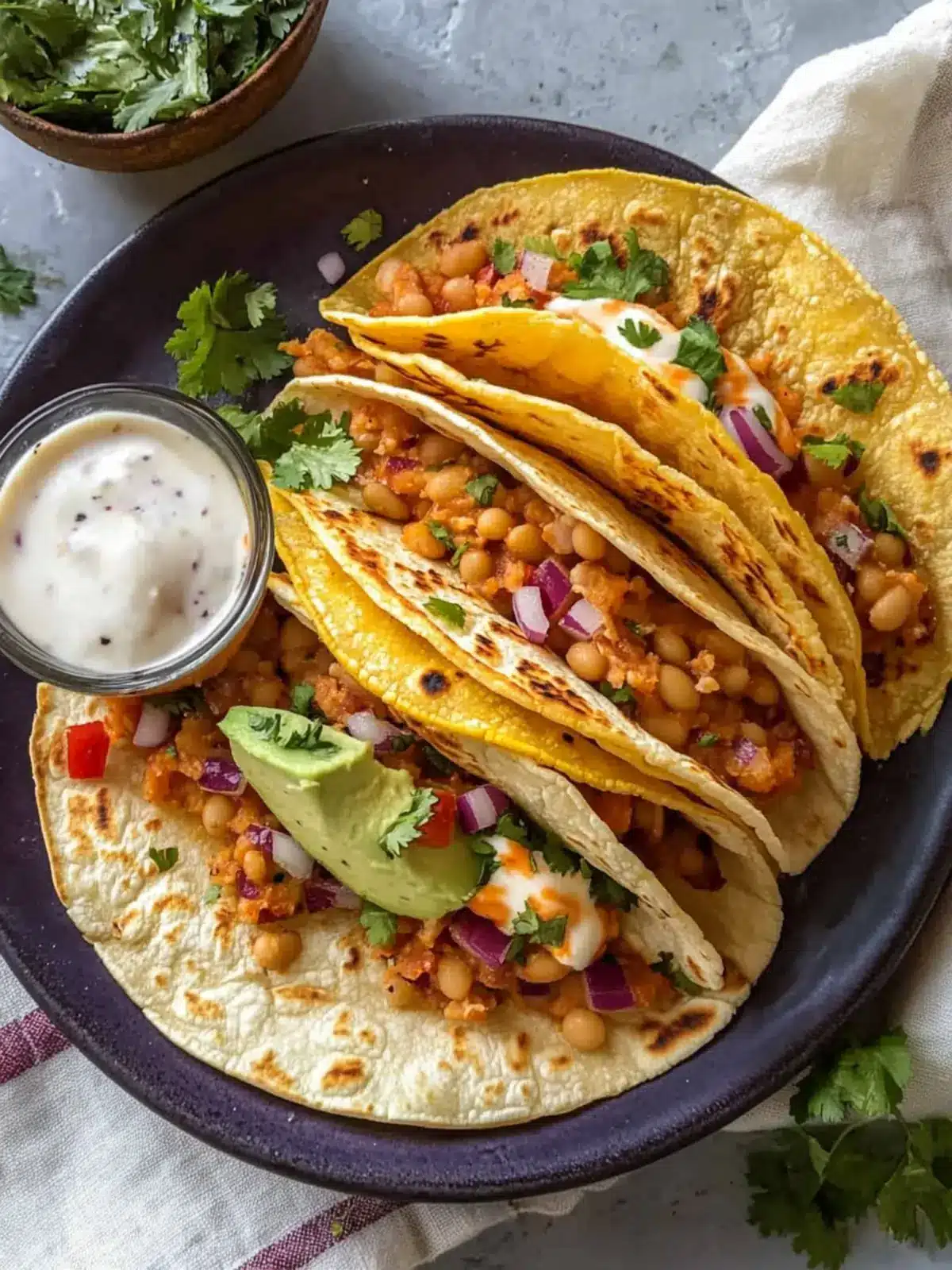 Buffalo White Bean Tacos: A Spicy Twist on Taco Night 2 Buffalo White Bean Tacos