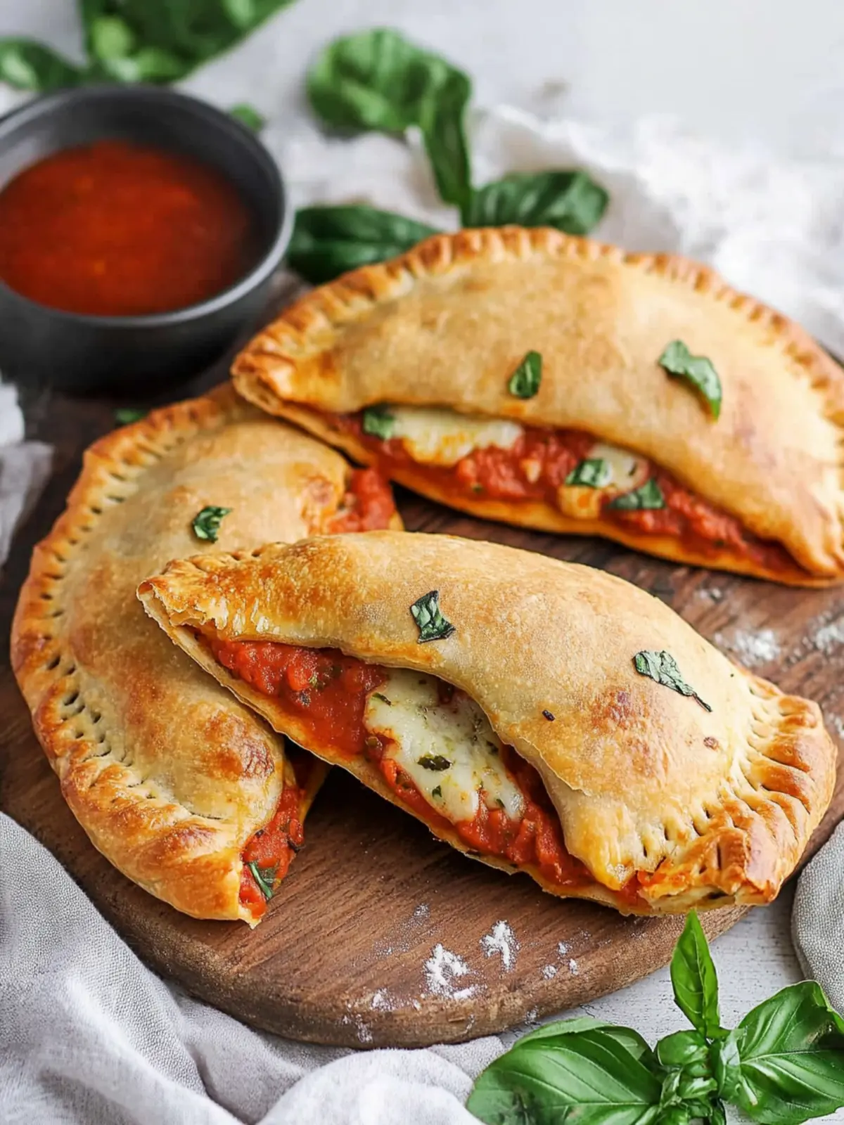 Irresistible Vegan Calzones: Your New Go-To Pizza Pockets 3 Vegan Calzones (Pizza Pockets)