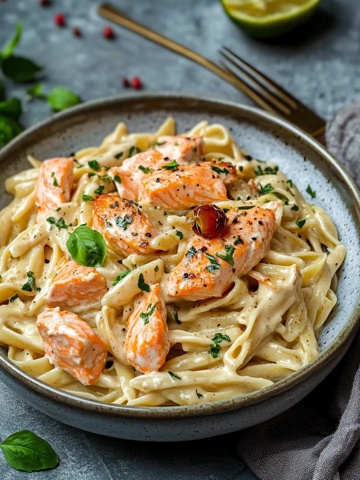 Creamy Honey Mustard Salmon Pasta You’ll Crave Every Week 3 Creamy Honey Mustard Salmon Pasta