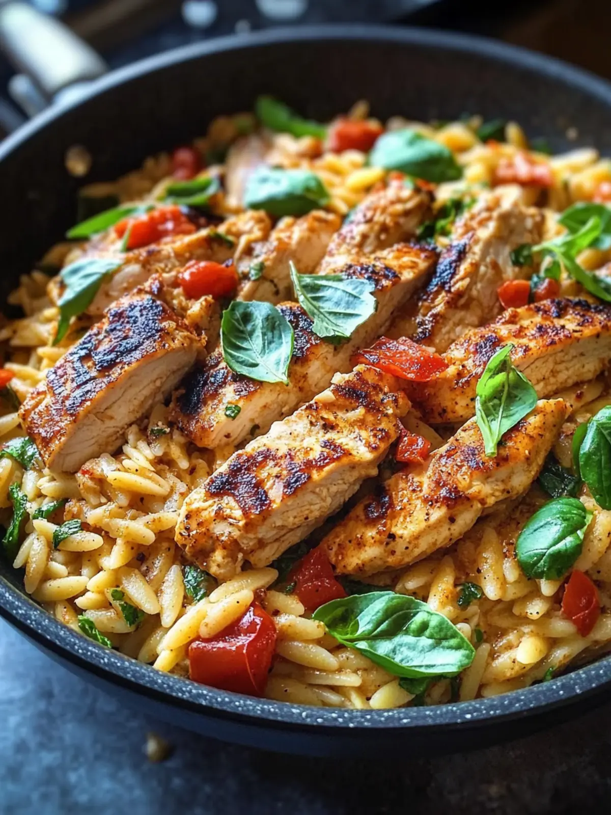 Creamy Cajun Chicken Orzo: Your New Favorite One-Pot Meal 5 Cajun Chicken Orzo