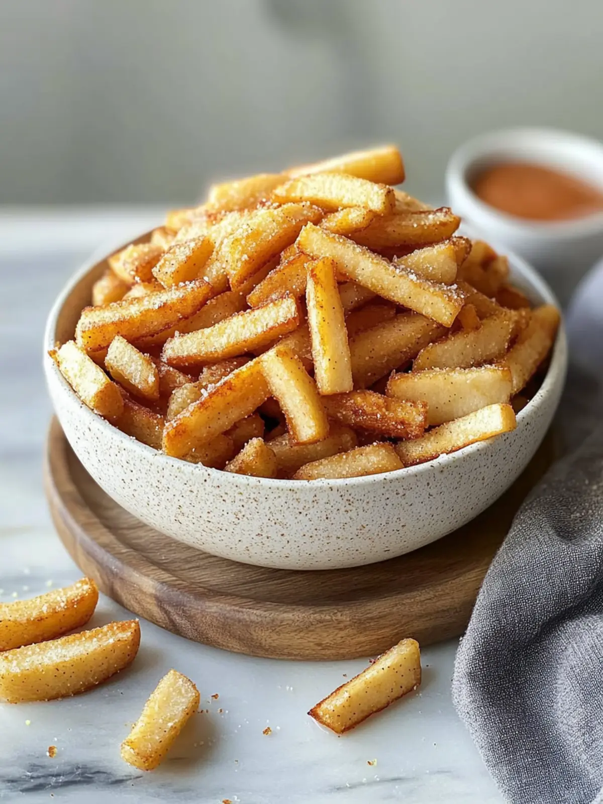 Crispy Air Fryer Apple Fries: Guilt-Free Sweet Treats 5 Air Fryer Apple Fries
