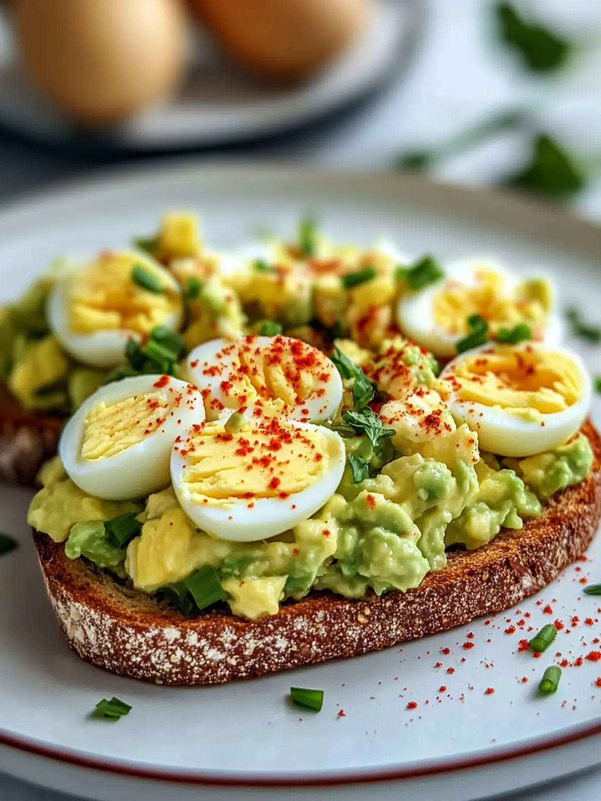 Delicious Avocado Egg Salad Toast with Paprika Recipe Unveiled 5 Delicious Avocado Egg Salad Toast with Paprika Recipe