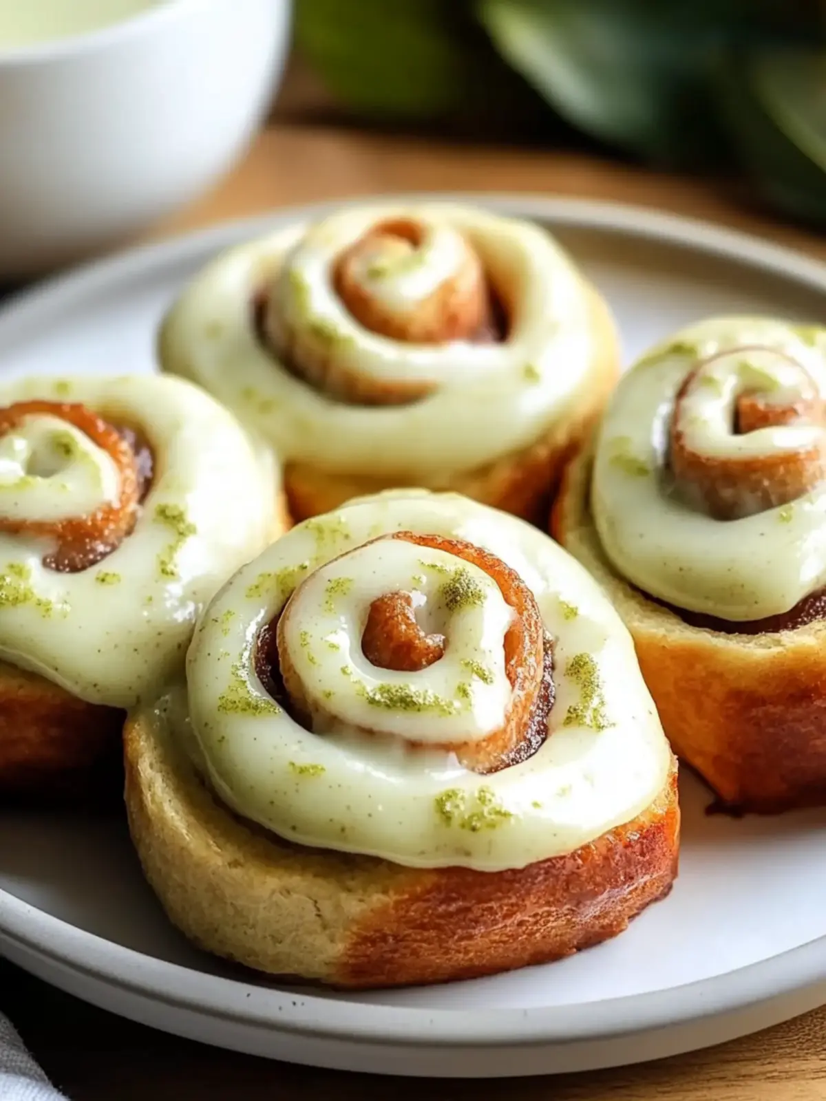 Fluffy Matcha Cinnamon Rolls: A Cozy Breakfast Delight 3 Fluffy Matcha Cinnamon Rolls