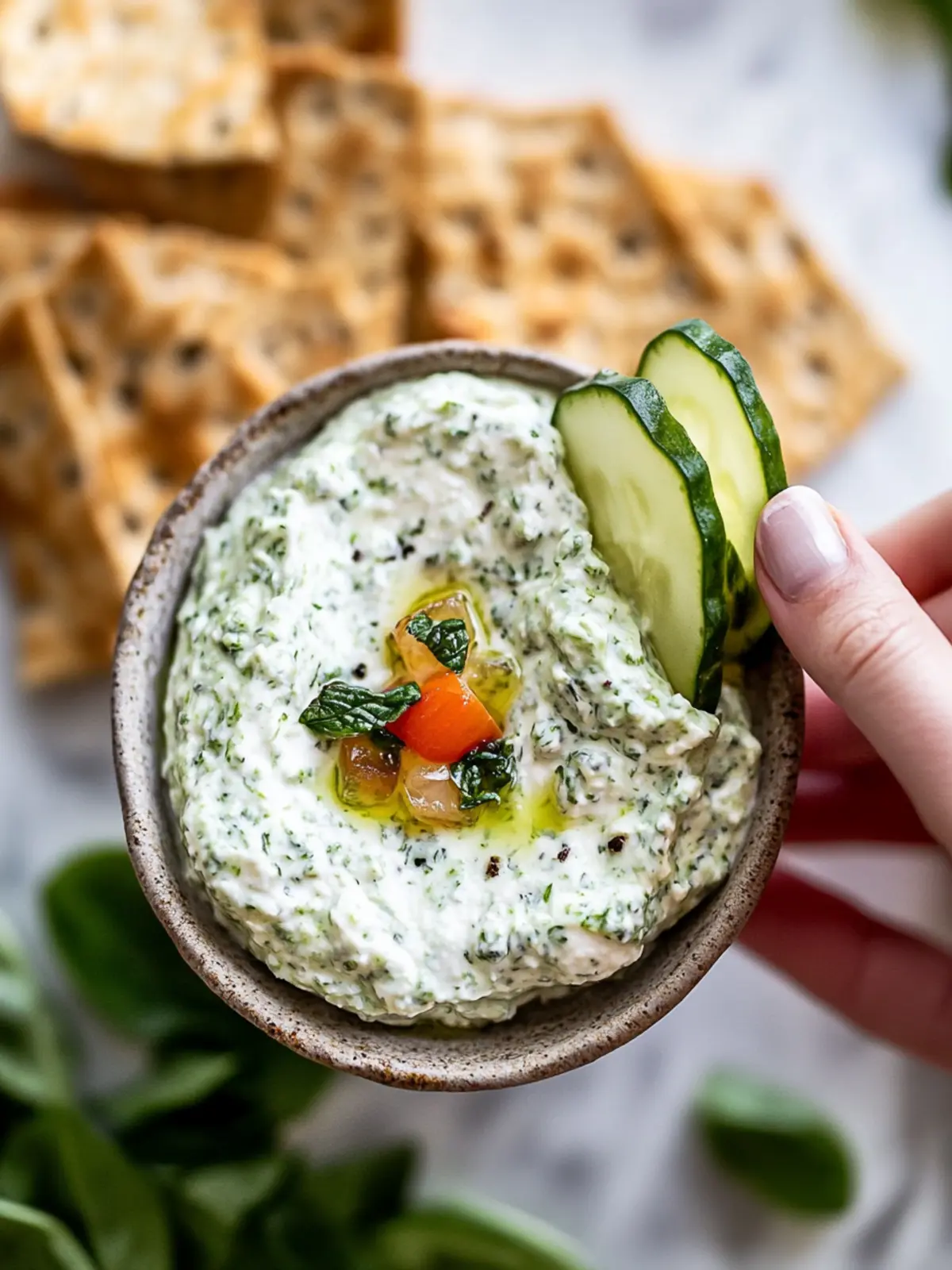 Quick 5 Minute Green Goddess Ricotta Cheese Dip You’ll Love 5 5 Minute Green Goddess Ricotta Cheese Dip