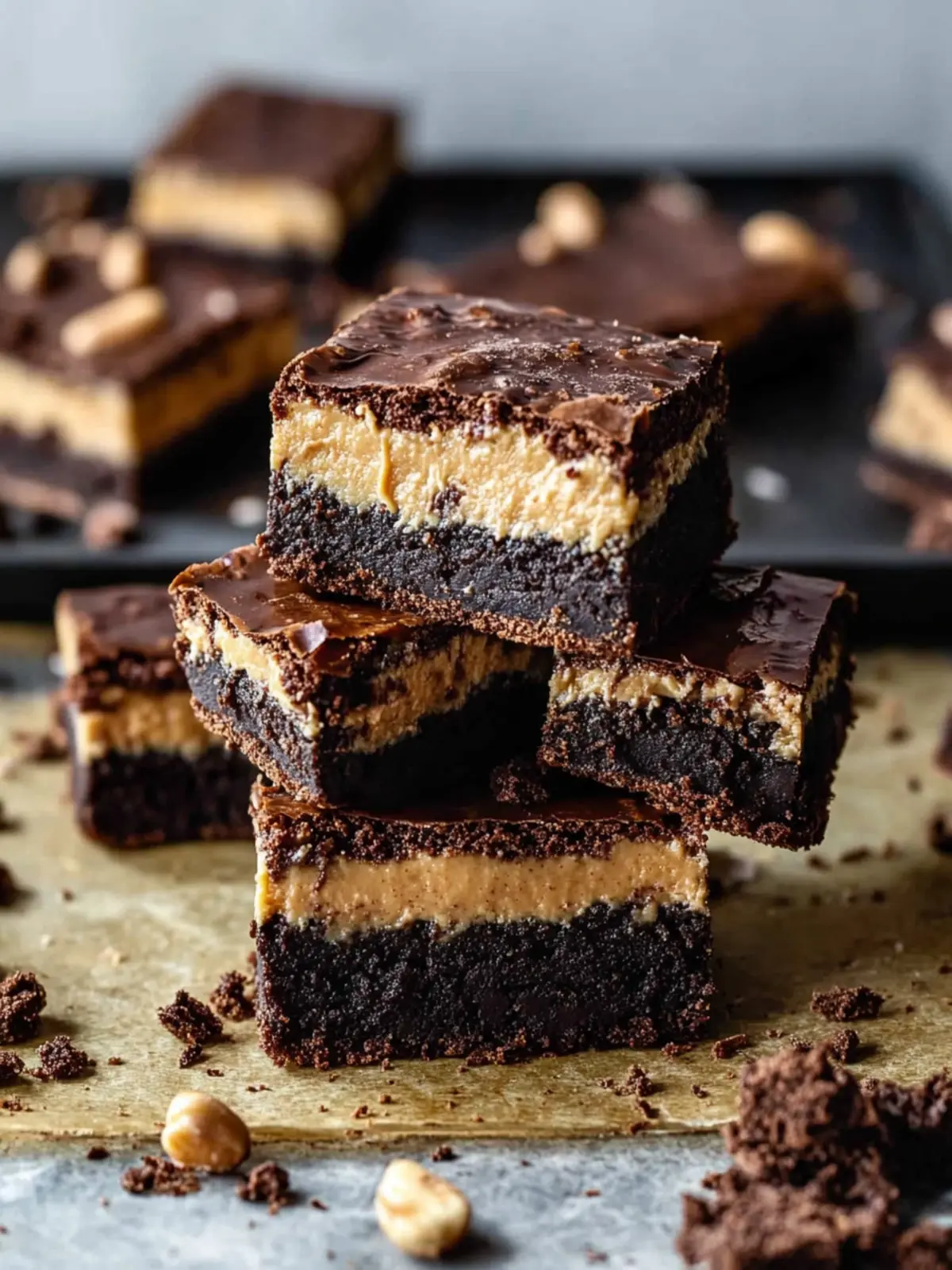 Indulge with Peanut Butter Truffle Brownies You’ll Love 4 Peanut Butter Truffle Brownies