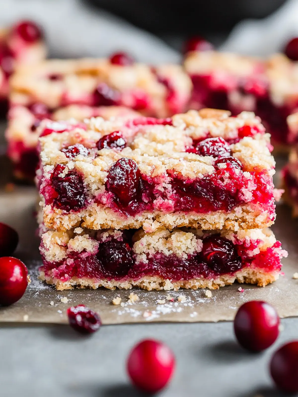 Cranberry Bars: The Perfect Use for Leftover Sauce 4 Cranberry Bars