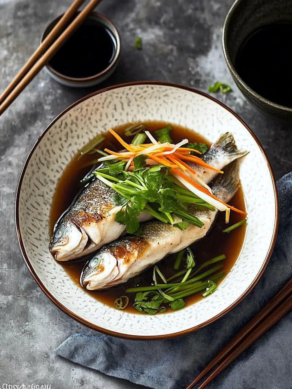 Steamed Fish with Ginger and Soy Sauce: Quick & Flavorful Delight 5 Steamed Fish with Ginger and Soy Sauce