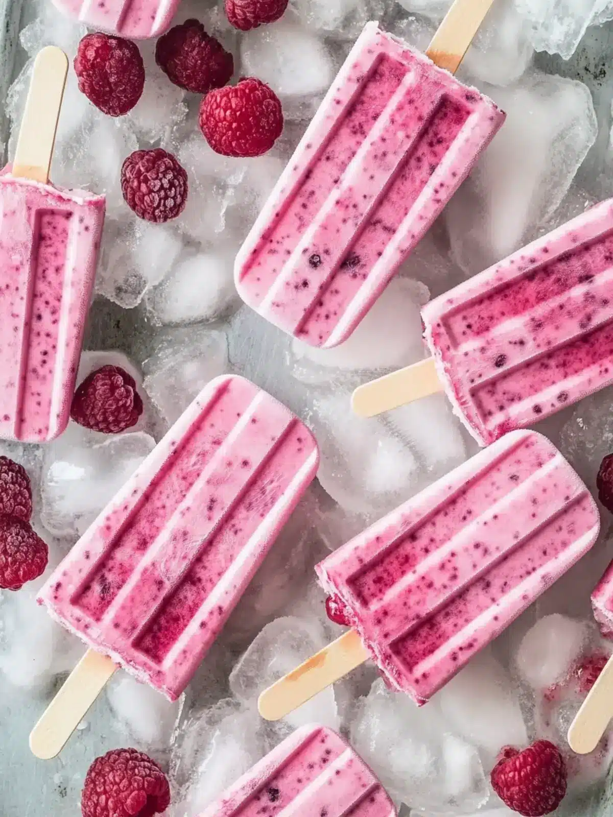 Refreshing Greek Yogurt Popsicles with a Fruity Twist 2 Greek Yogurt Popsicles