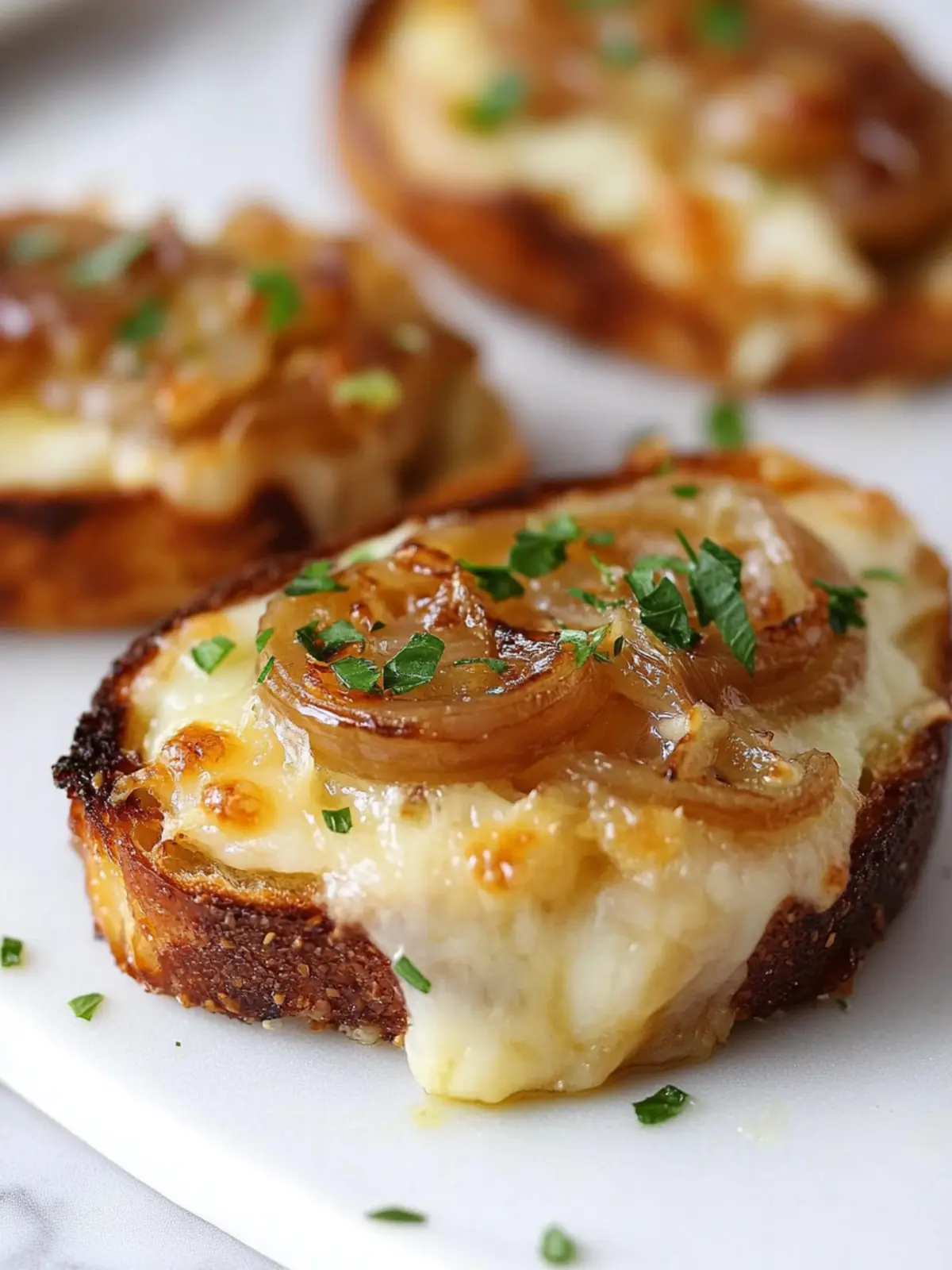 Savory French Onion Bruschetta: Your New Favorite Appetizer 2 French Onion Bruschetta