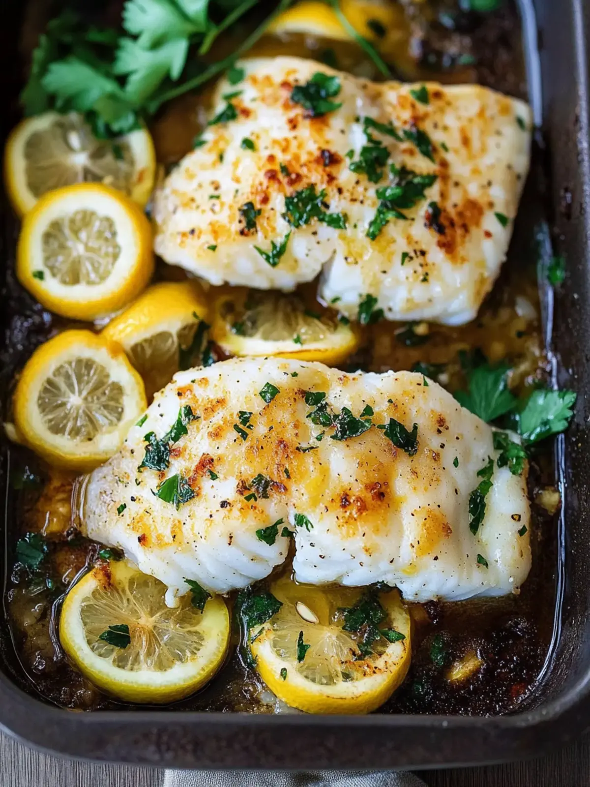 Zesty Baked Cod Recipe with Lemon and Garlic Perfection 2 Baked Cod Recipe with Lemon and Garlic