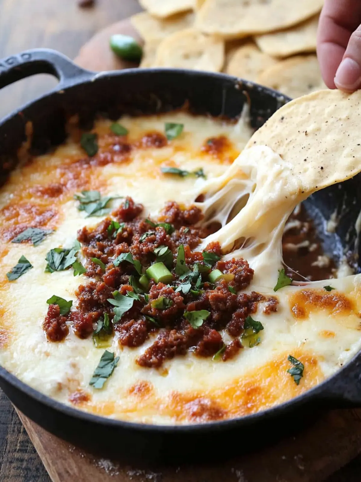Melt-in-Your-Mouth Queso Fundido with Chorizo Delight 5 Queso Fundido with Chorizo