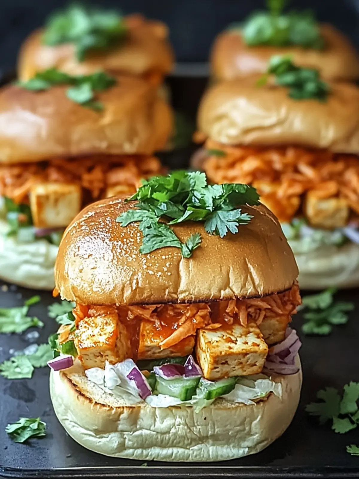 Savory Buffalo Tofu Sliders That Will Wow Your Taste Buds 4 Savory Buffalo Tofu Sliders
