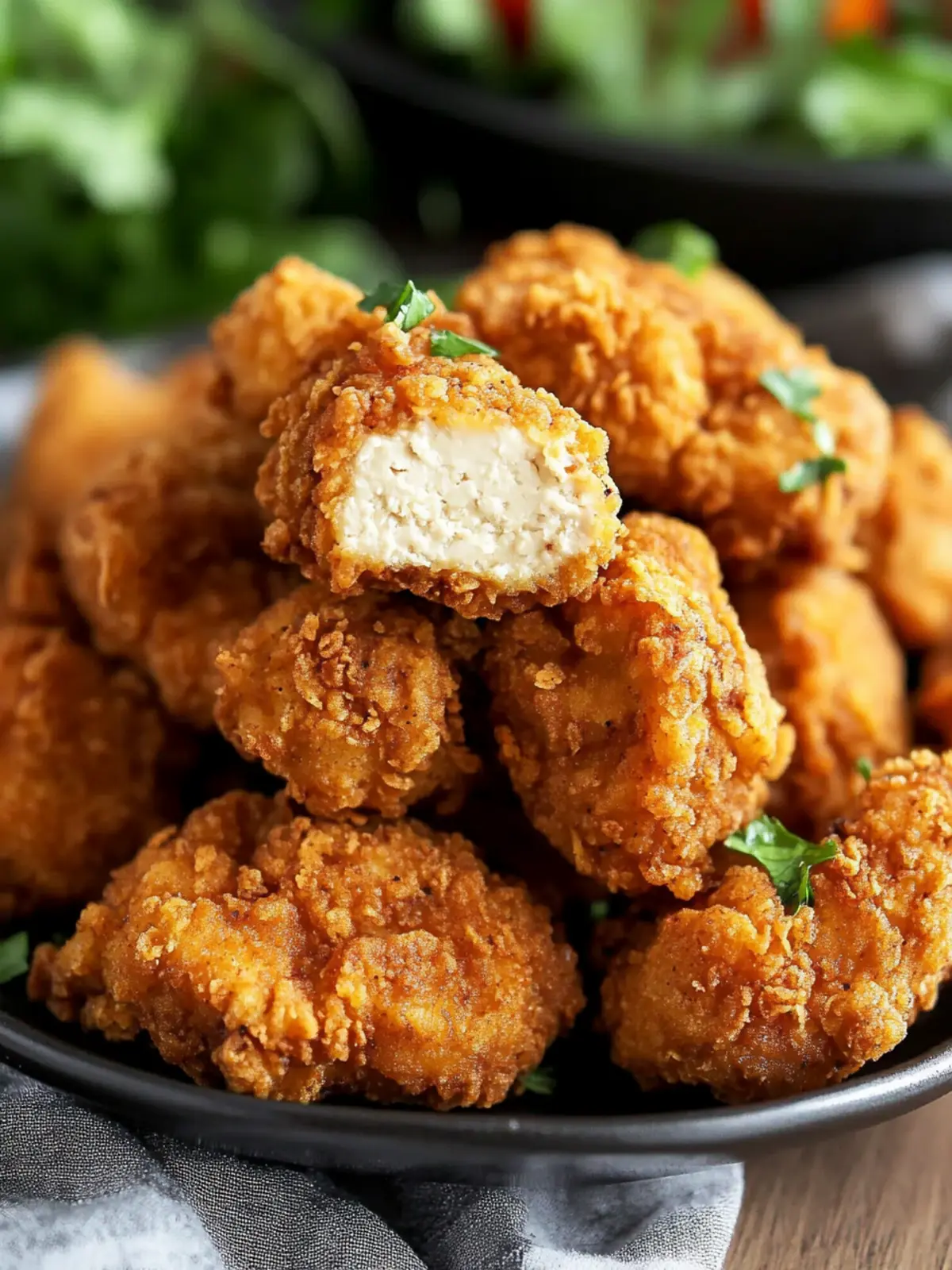 Crispy Vegan Fried Chicken Made with Tofu You'll Love 3 Vegan Fried “Chicken” (Made with Tofu)
