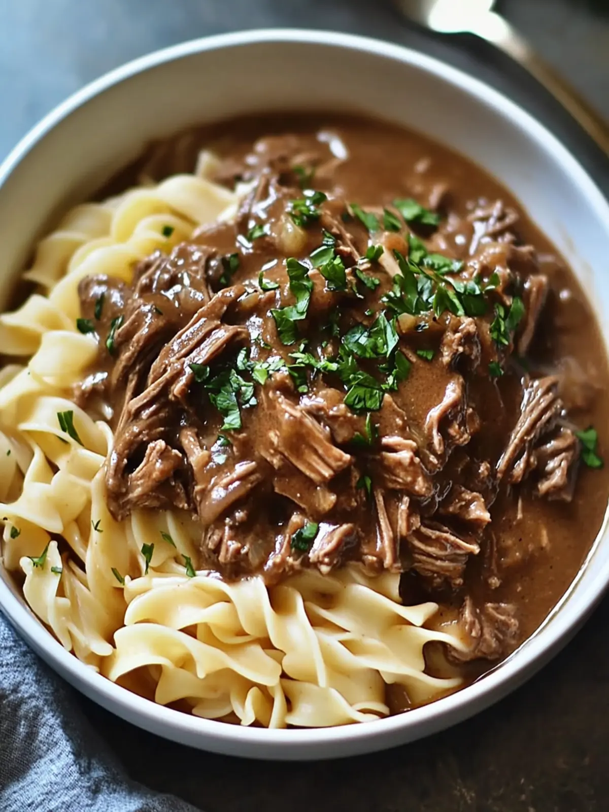 Slow Cooker Beef & Noodles for Ultimate Comfort Food Delight 3 Slow Cooker Beef & Noodles