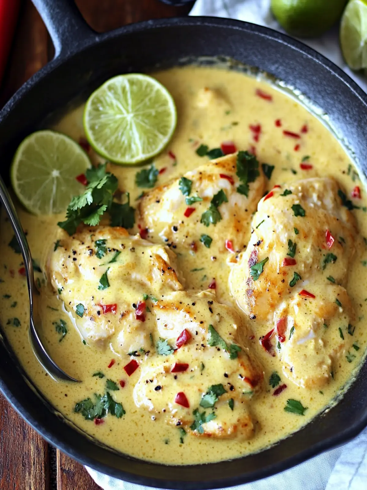 Creamy Coconut Lime Chicken That Dances on Your Taste Buds 3 Creamy Coconut Lime Chicken