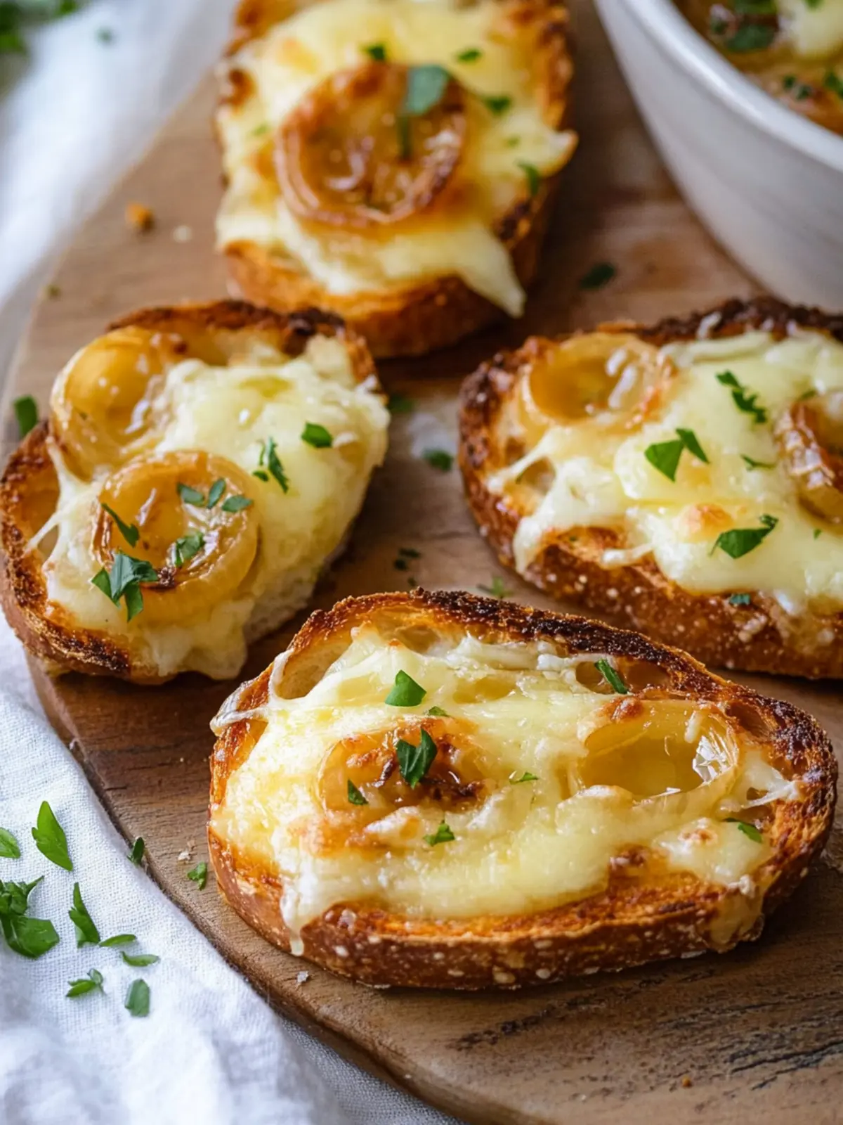 Savory French Onion Bruschetta: Your New Favorite Appetizer 3 French Onion Bruschetta