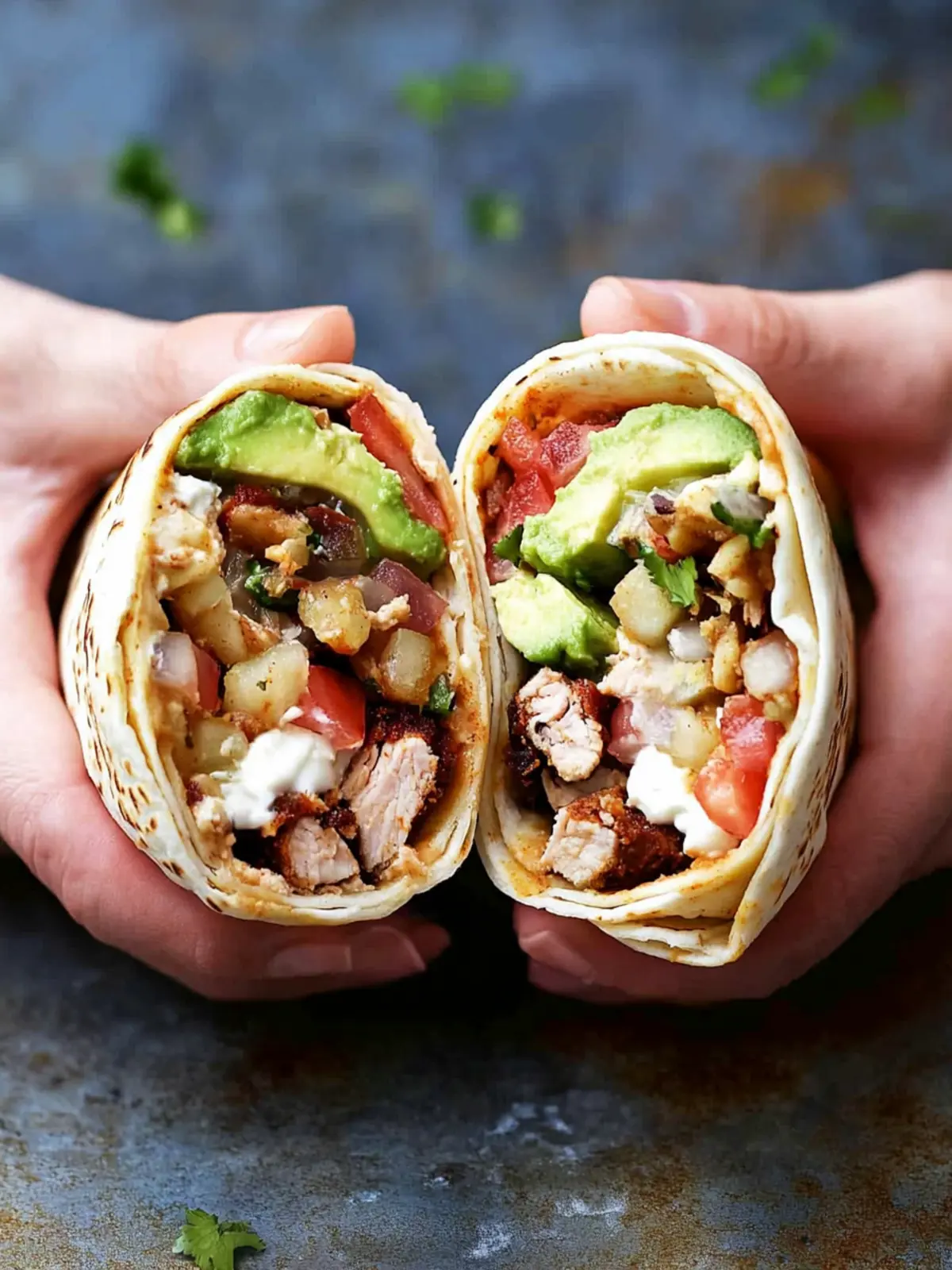 California Burrito Bliss: Carne Asada and French Fry Magic 3 California Burrito