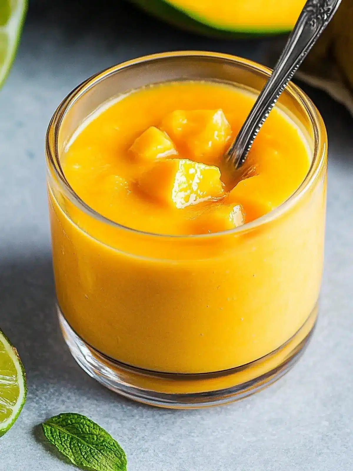 Delicious Easy Mango Coulis in 3 Ingredients for Sweet Bliss 2 Easy Mango Coulis (3 Ingredients)