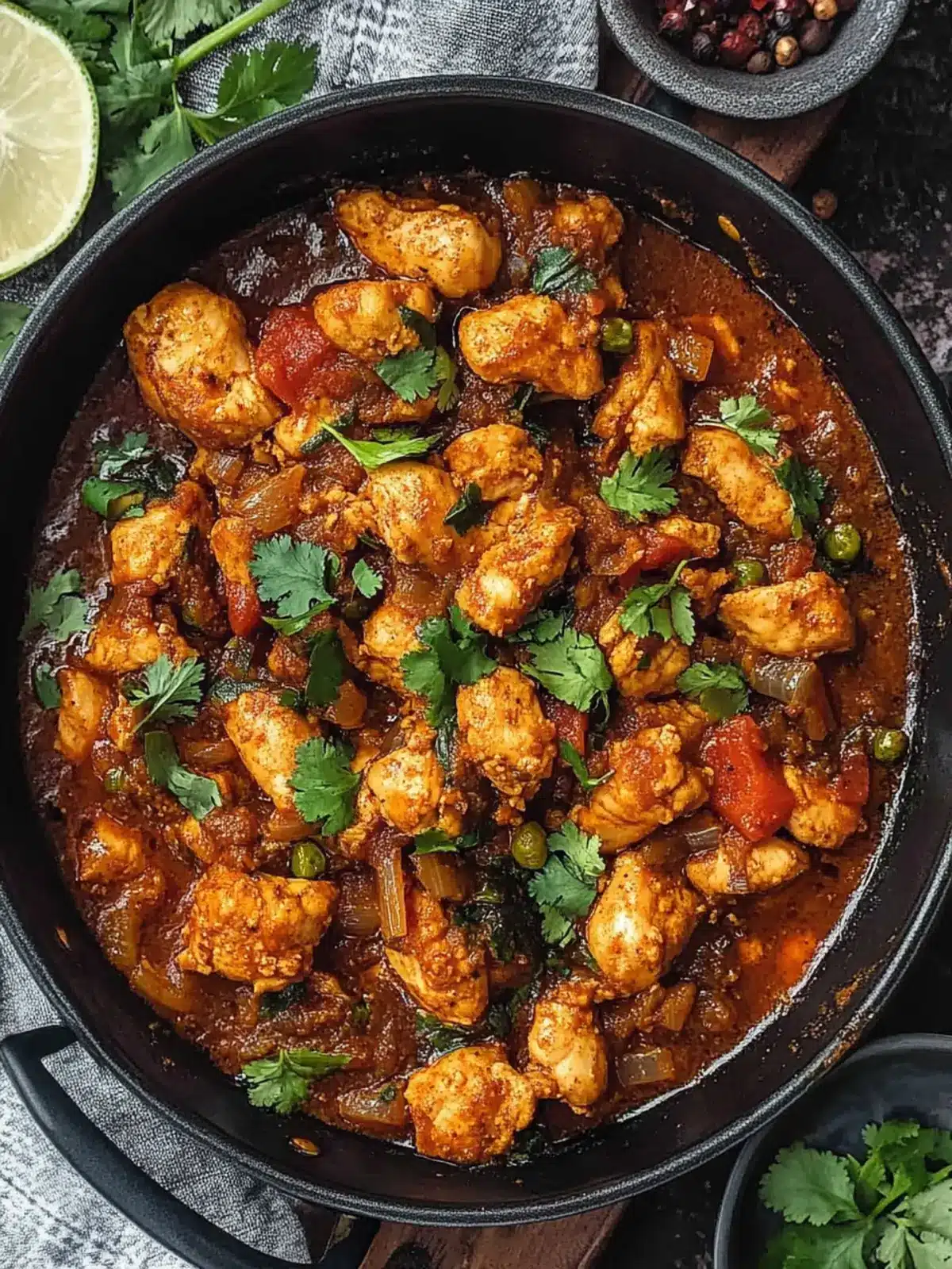 Savory Chicken Bhuna: A Flavorful Dish for Every Home Chef 4 Chicken Bhuna